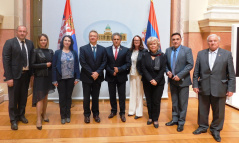 22 May 2019 The members of PFG with Slovenia and Slovenian Ambassador to Serbia Iztok Jarc